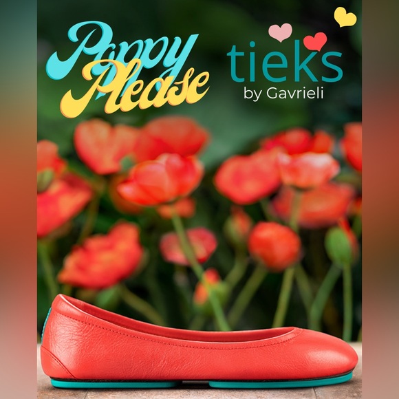 Tieks POPPY!!  Size 7 - Picture 2 of 8